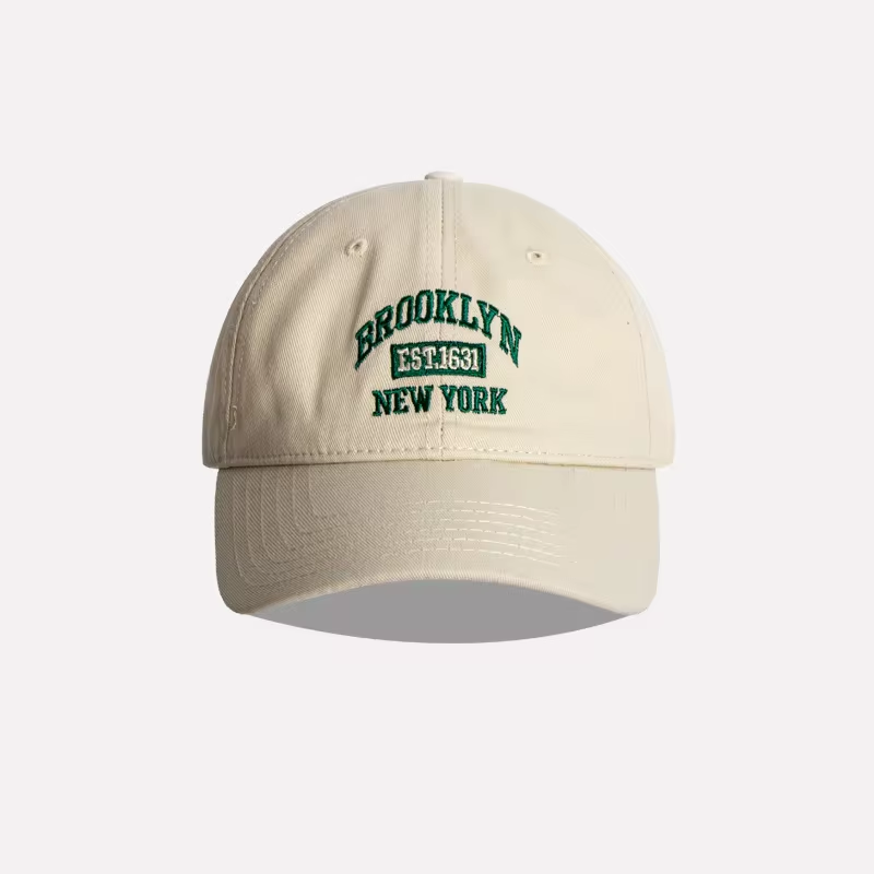 Soft Cotton Letter Embroidered Baseball Cap