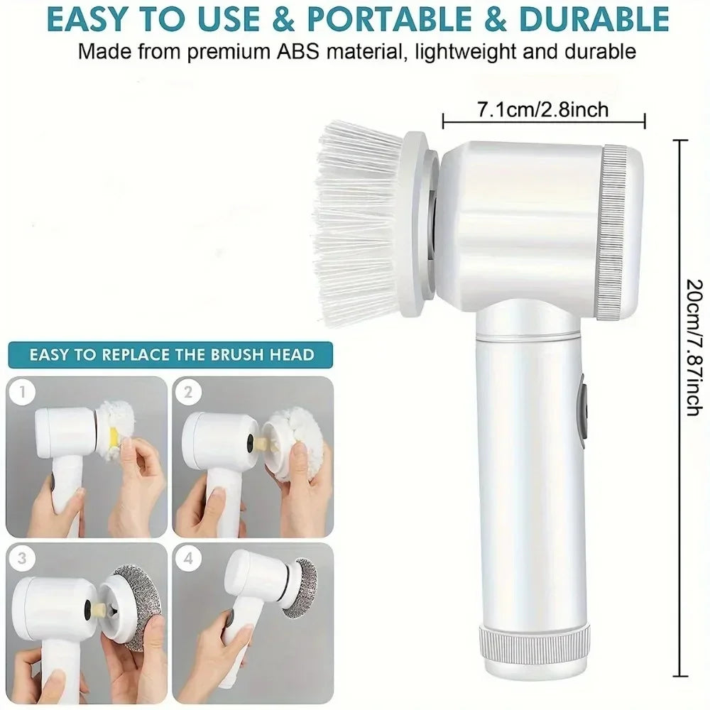 Power Scrubber – Deep Clean, Zero Effort