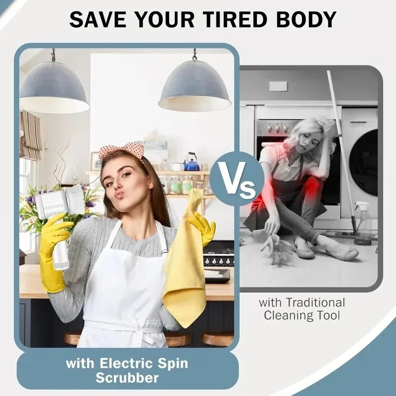 Power Scrubber – Deep Clean, Zero Effort