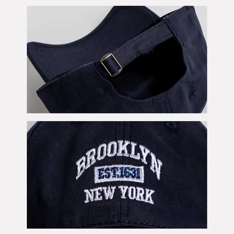 Soft Cotton Letter Embroidered Baseball Cap