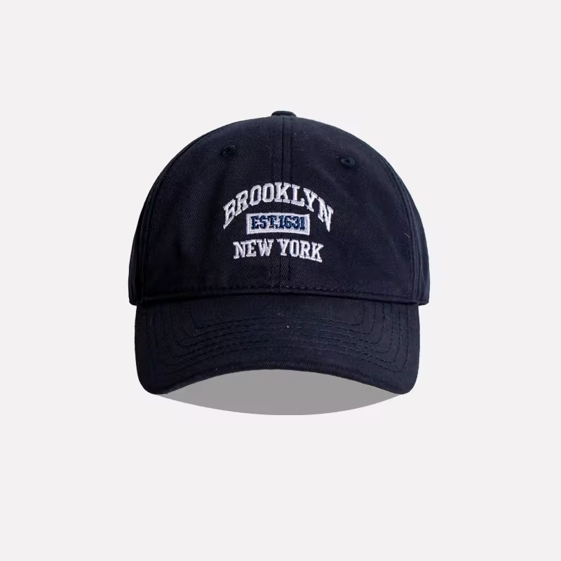 Soft Cotton Letter Embroidered Baseball Cap