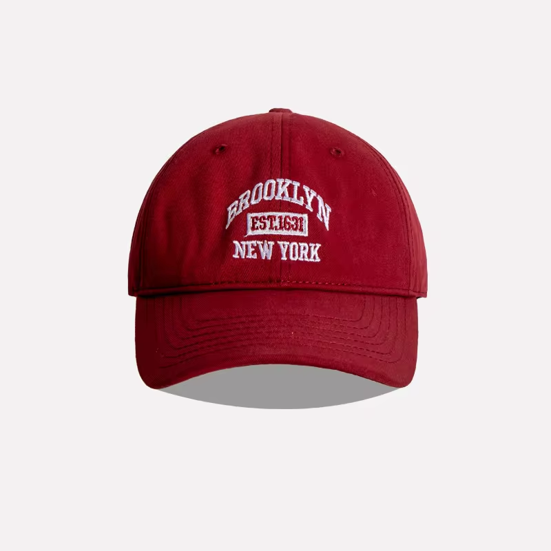 Soft Cotton Letter Embroidered Baseball Cap
