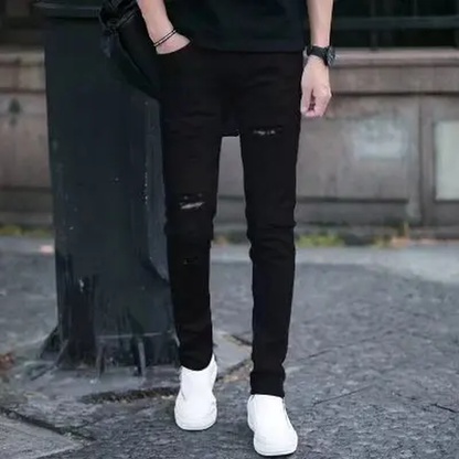 Korean Style Luxury Slim Fit Jeans for Men