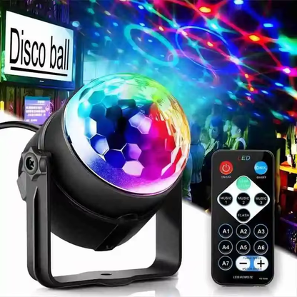 LED Crystal Color Magic Ball Light