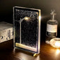 Magic Snowy Landscape Night Lights Small Street Light Snowy Flowing Night DIY Christmas Lights Christmas Desktop Decor Handmade